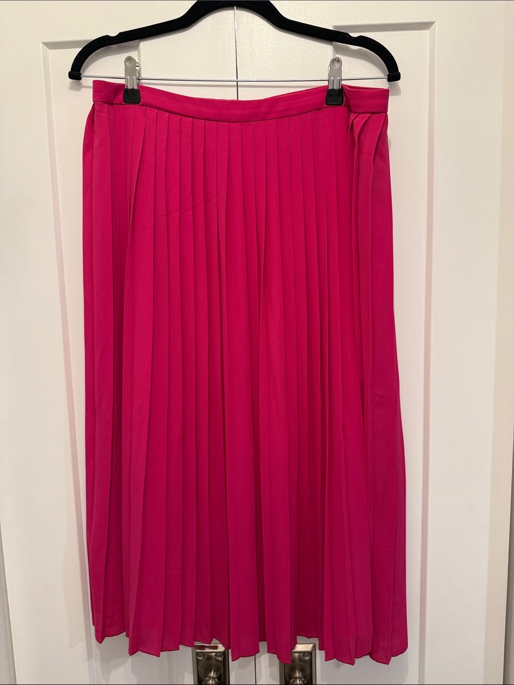 J Crew Pleated Midi Skirt